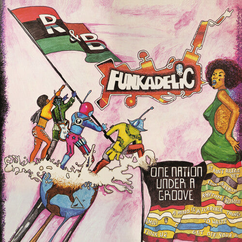 Funkadelic: One Nation Under A Groove - Red & Green Colored Vinyl with Bonus 12-Inch - VINYL LP