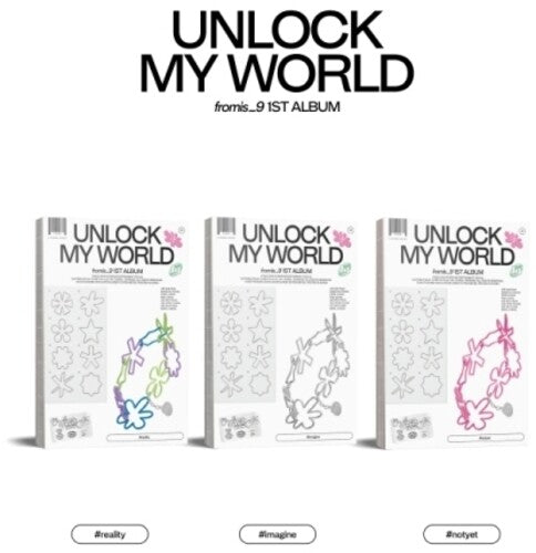 frOmis_9: Unlock My World - Random Cover - incl. Photobook, Tracklist Book, 2 Photocards, Mini-Poster, Cover Deco Sticker + Lyrics Poster
