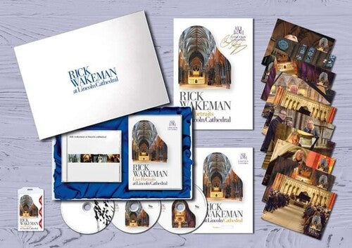 Wakeman, Rick: At Lincoln Cathedral - Ltd Edition Box Set, 2CD+DVD, Postcards, Numbered Certificate & Laminate