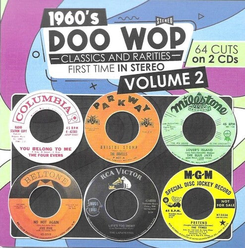 1960s Doo Wop Classics and Rarities 2 / Various: 1960s Doo Wop Classics and Rarities First Time In Stereo, Vol. 2