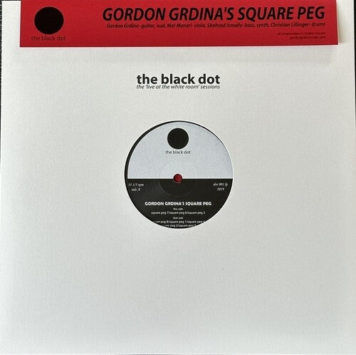 Gord Grdina: Live At The White Room - VINYL LP