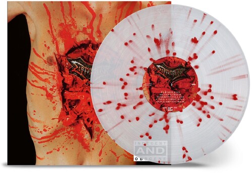 Dismember: Indecent & Obscene - Clear w/ Red Splatter