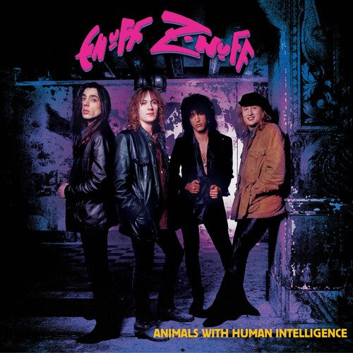 Enuff Z'nuff: Animals With Human Intelligence - Blue/red splatter