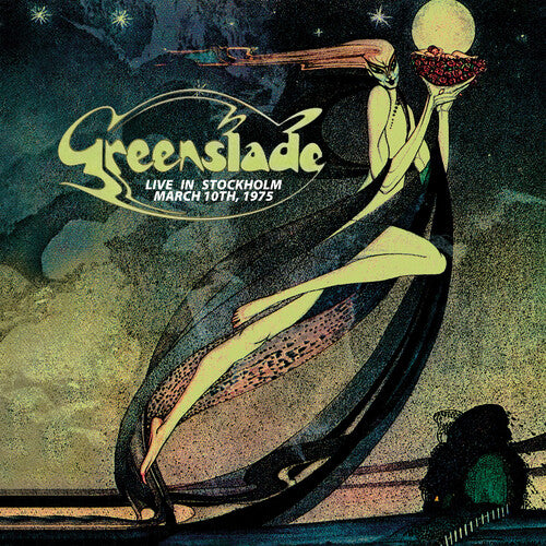 Greenslade: Live In Stockholm - March 10th, 1975 - Green/Black Splatter