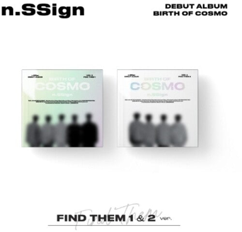 N.Ssign: Birth Of Cosmo - Find Them Version - Random Cover - incl. 80pg Photobook, Poster, 2 Unit Photocard + Find Postcard