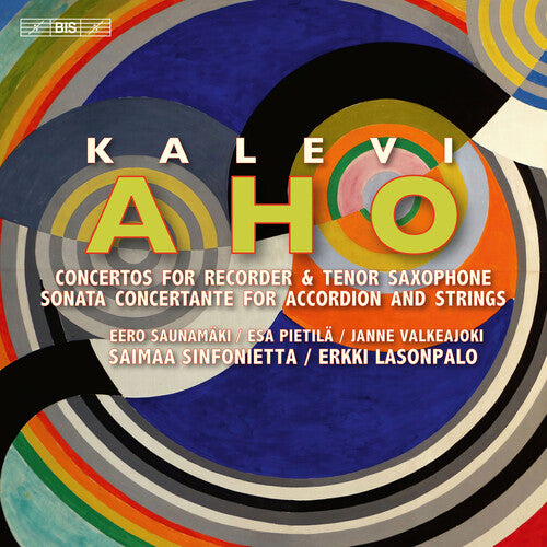 Aho / Saunamaki / Valkeajoki: Concertante Works for Recorder Saxophone - SUPER-AUDIO CD