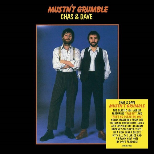 Chas & Dave: Mustn't Grumble - 140-Gram 'Rockney' Colored Vinyl