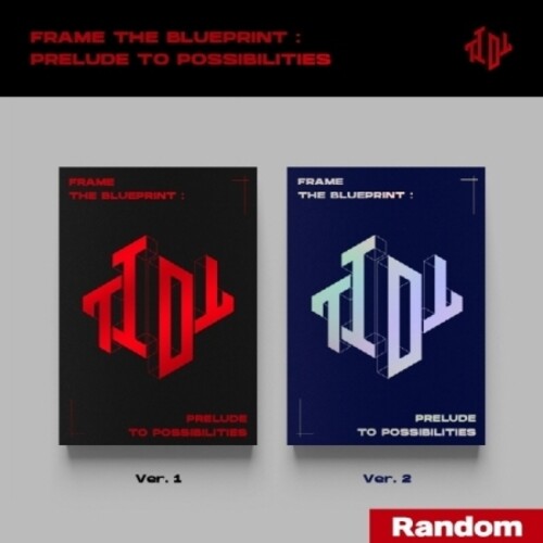 Tiot: Frame The Blueprint : Prelude To Possibilities - Random Cover - incl. 80pg Photobook, Folding Poster, 2 Photocards, Unit Photocard, Sticker Set + ID Photo