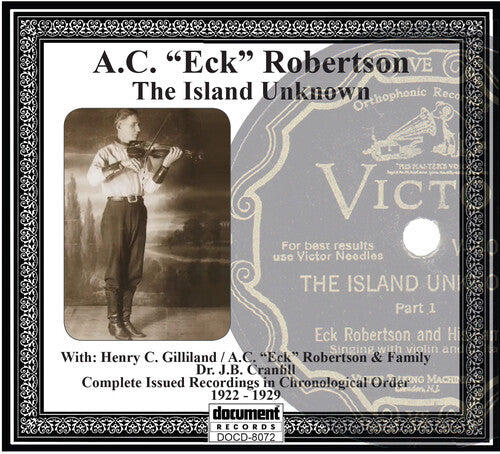 Robertson, a.C.(Eck): The Island Unknown