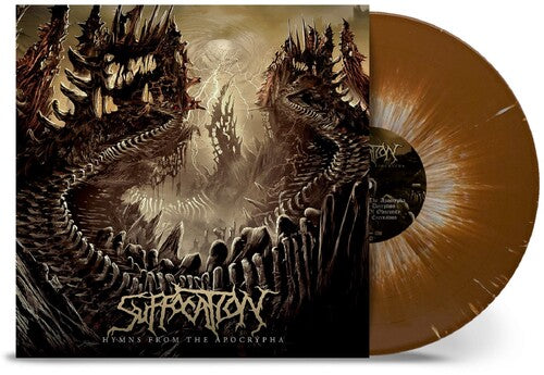 Suffocation: Hymns From The Apocrypha - Brown & White Splatter