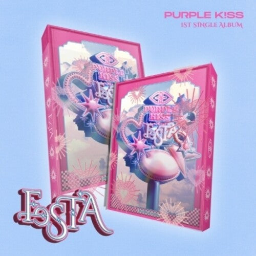 Purple Kiss: Festa - Main Version - incl. 96pg Photobook, Lyrics Pop-up Card, Envelope, Polaroid, Ticket, Hologram Card, 2 Photocards + Frame