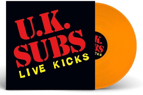 UK Subs: Live Kicks - Orange Vinyl