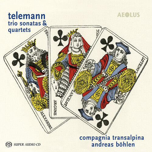 Telemann / Compagnia Transalpina: Trio Sonatas & Quartets - SUPER-AUDIO CD