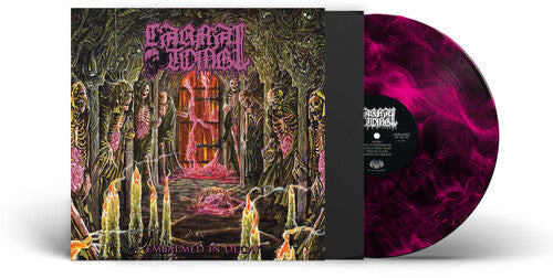 Carnal Tomb: Embalmed In Decay - Magenta/Black Marble