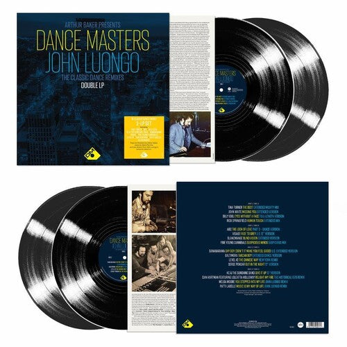 Arthur Baker Presents Dance Masters: John Luongo: Arthur Baker Presents Dance Masters: John Luongo - 140gm 2LP Black Vinyl