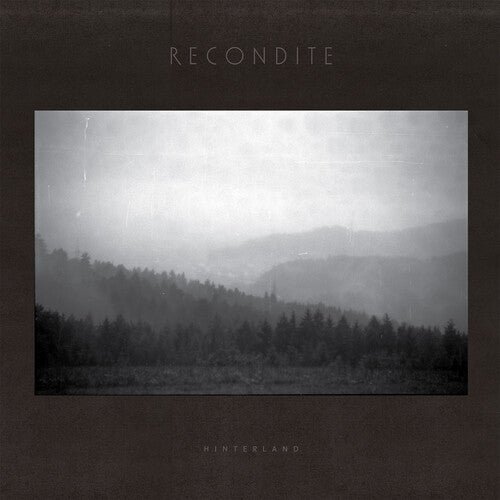 Recondite: Hinterland - Smoky Black Colored Vinyl