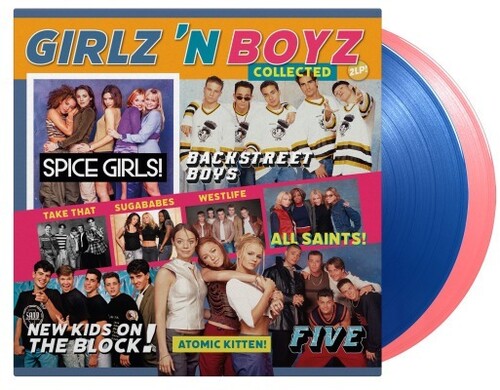 Girlz N Boyz Collected / Various: Girlz N Boyz Collected / Various - Limited 180-Gram Blue & Pink Colored Vinyl