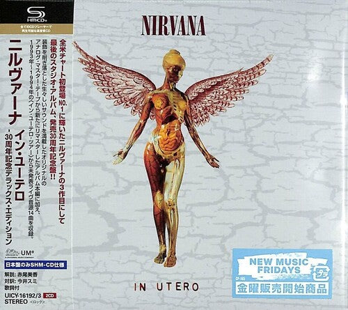 Nirvana: In Utero - 30th Anniversary Deluxe Japanese Edition - SHM-CD w/ Booklet