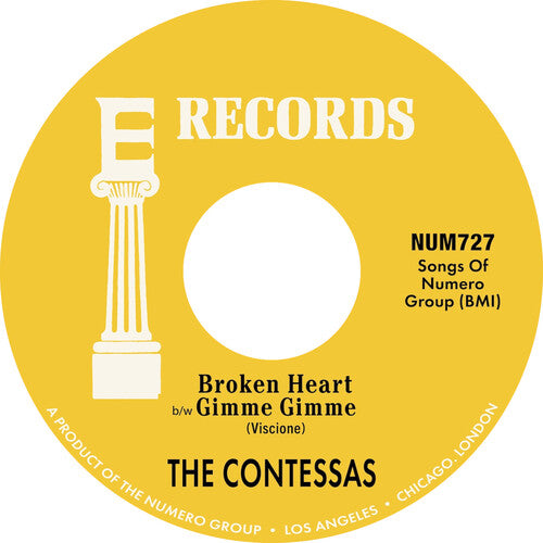 Contessas: Broken Heart B/w Gimme Gimme