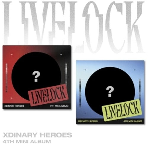 Xdinary Heroes: Livelock - Digipack - Random Cover - incl. 20pg Photobook, Photocard, Removable Sticker + Lyric Poster