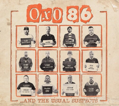 Oxo 86: And The Usual Suspects - 180gm Creme Orange Vinyl