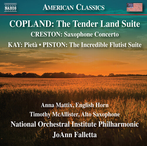 Copland / Creston / McAllister: Incredible Flutist Suite