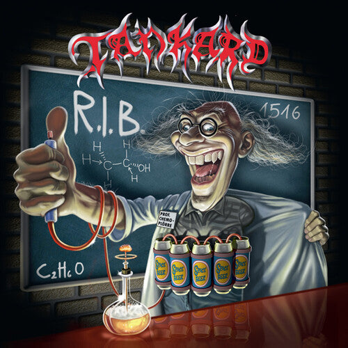 Tankard: R.i.b. - Red/white/black Splatter