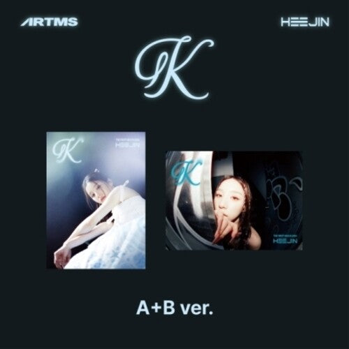 Heejin: K - Random Cover - incl. 50pg Booklet, Special Object, Sticker, Poster, Clear Photocard + Photo Stand