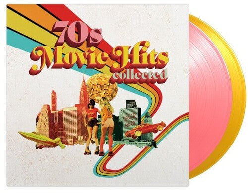 70's Movie Hits Collected / Various: 70's Movie Hits Collected / Various - Limited 180-Gram Pink & Yellow Colored Vinyl