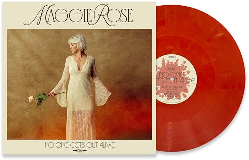Maggie Rose: No One Gets Out Alive (IEX) Opaque Gold with Red Swirl - VINYL LP