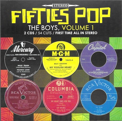 50s Pop Boys V1-54 Cuts-100% First Time / Var: 50s Pop Boys V1-54 Cuts-100% First Time Stereo