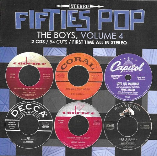 50s Pop Boys V4-54 Cuts-100% First Time / Var: 50s Pop Boys V4-54 Cuts-100% First Time Stereo