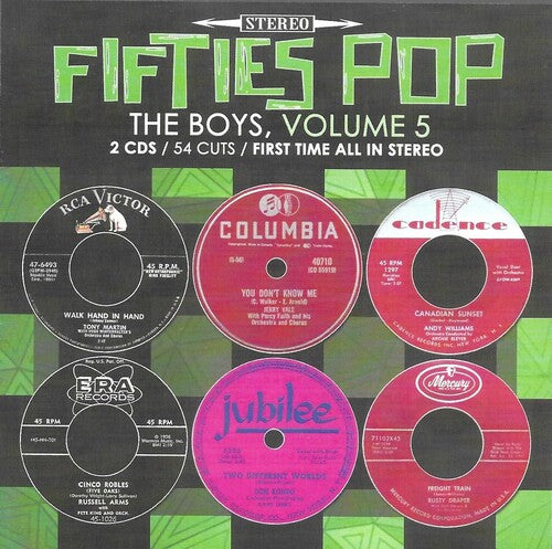 50s Pop Boys V5-54 Cuts-100% First Time / Var: 50s Pop Boys V5-54 Cuts-100% First Time Stereo