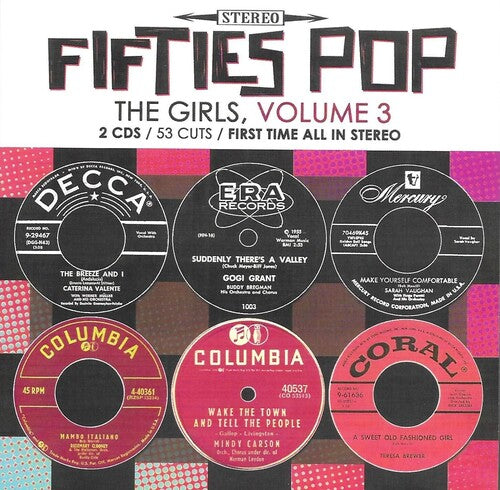 50s Pop Girls V3-54 Cuts-100% First Time / Var: 50s Pop Girls V3-54 Cuts-100% First Time Stereo