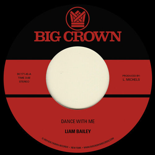 Bailey, Liam: Dance With Me b/w Mercy Tree