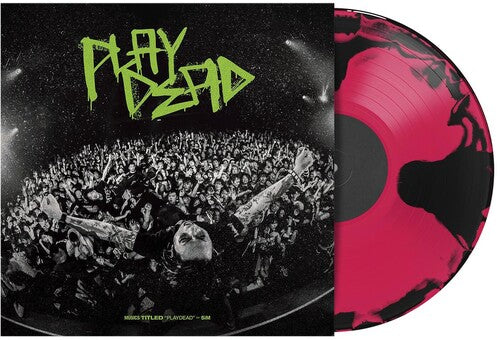 Sim: Playdead - Pink & Black Splatter Colored Vinyl