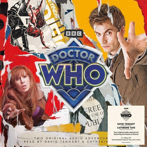 Doctor Who: Pest Control & The Forever Trap (Original Soundtrack) - 140-Gram Transparent Red & Yellow Colored Vinyl