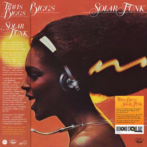 Travis Biggs: Solar Funk - Limited 'Solar Speck' Colored Vinyl - VINYL LP
