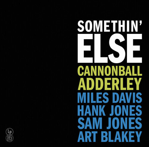 Cannonball Adderley: Somethin' Else - Yellow Vinyl - VINYL LP