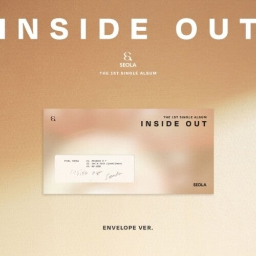 Seola: Inside Out - Envelope Version - incl. 16pg Photobook, Lyrics Paper, Photocard + Film Photo