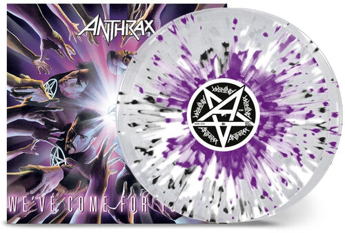 Anthrax: We've Come For You All - Limited Clear, Purple & Black Colored Vinyl