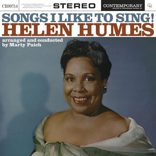 Humes, Helen: Songs I Like To Sing! (Contemporary Records Acoustic Sounds Series)