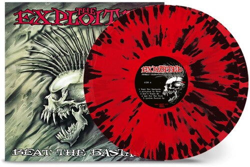 Exploited: Beat the Bastards - Trans Red & Black Splatter