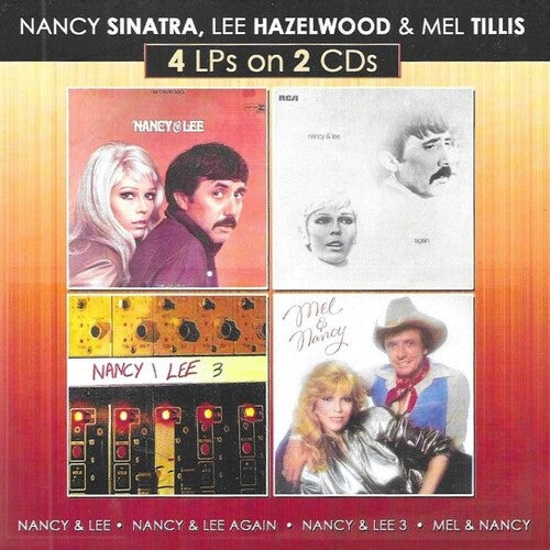 Sinatra, Nancy / Hazelwood, Lee / Tillis, Mel: 4 Lps On 2 Cds