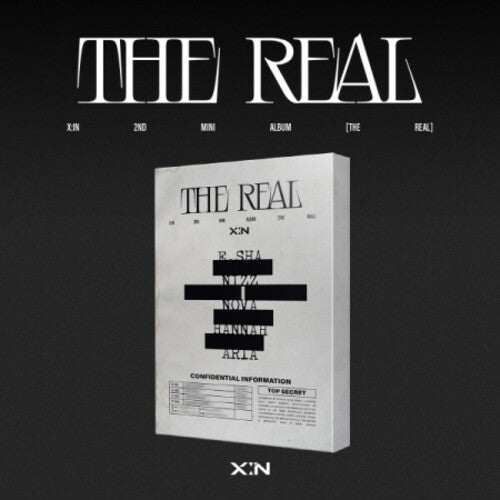 X:in: The Real - incl. 84pg Photobook, Lyrics Paper, Photocard, Lenticular Card + Scratch Message Card