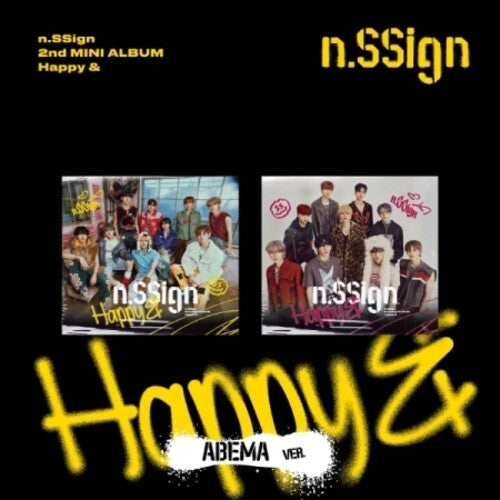 N.Ssign: Happy & - Abema #1 Version - Random Cover - incl. Folded Poster + Photocard