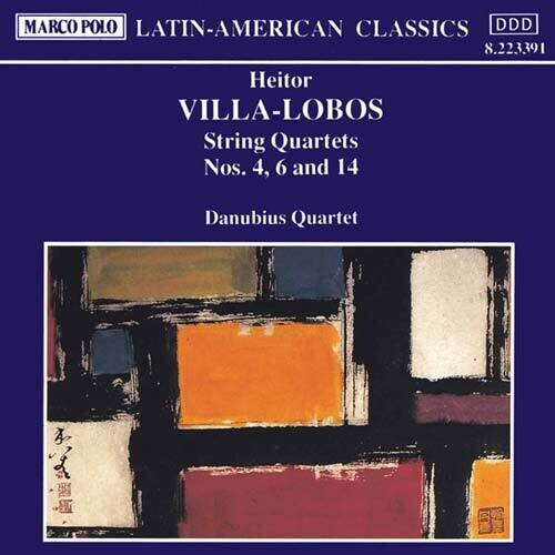 Villa-Lobos / Danubius Quartet: String Quartets 3