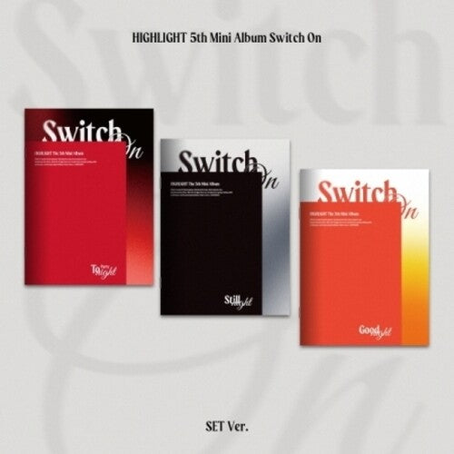 Highlight: Switch On - Random Cover - incl. 64pg Photobook, Mini-Cover Photobook, 12pg Lyrics Book, Sticker, Photocard, Postcard, Film Photo + Folded Poster