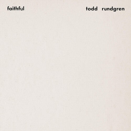 Rundgren, Todd: Faithful (2 LP Premium Sound/Gold Vinyl/Gatefold Cover)
