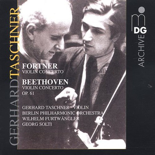 Beethoven / Fortner / Taschner / Solti / Berlin Ph: Violin Concertos